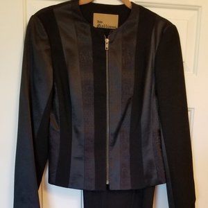 John Galliano Vintage Black Pant Suit